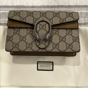 Gucci Dionysus Supermini GG Bag